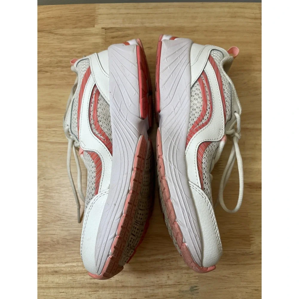 Ryka Women's White Pink Mesh Athletic Running Shoes Sneakers‎ Size 6M